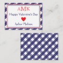Buscar azul con clase tarjetas Monograma