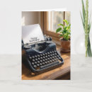 Buscar editor tarjetas Máquina de escribir