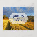 Buscar campos de trigo postales Cosecha