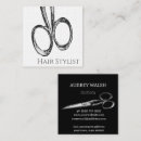 Buscar tijeras del vintage tarjetas de visita Elegante