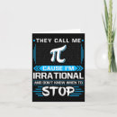 Buscar irracional tarjetas Matemáticas
