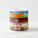 Buscar perrito caliente tazas Pizza