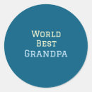 Buscar abuela redondas pegatinas Mejor abuelo por par