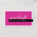 Buscar magenta tarjetas de visita Cosmetólogo