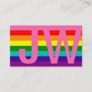 Buscar diversidad tarjetas de visita Lesbiana