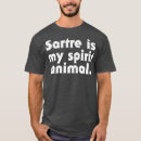 Buscar sartre camisetas Divertido