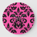 Buscar rosas fuertes relojes de pared Elegante