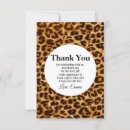 Buscar animal print invitaciones Marrón