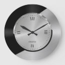 Buscar estilizado relojes de pared Geométrico