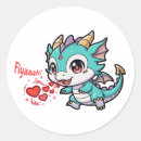 Buscar kawaii dragon pegatinas Chibi