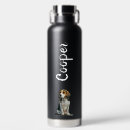 Buscar beagle agua botellas Amante de los beagles