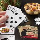Buscar gato negro barajas de cartas Retro