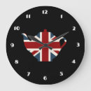 Buscar bandera relojes de pared británica