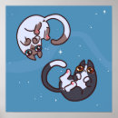 Buscar gatos coloridos posters Adorable