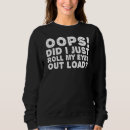 Buscar oops sudaderas Divertido