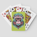 Buscar monos barajas de cartas Verde