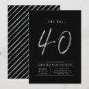 Buscar forty invitaciones Moderno
