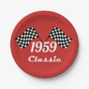 Buscar a cuadros blanco y negro platos Invitados