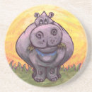 Buscar hipopótamos posavasos África