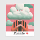 Buscar nube de kawaii pegatinas Caprichoso