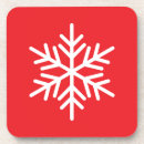 Buscar copo de nieve posavasos Blanco