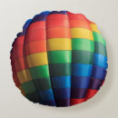 Buscar globo de aire caliente cojines Colorido