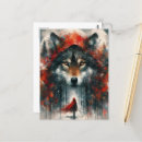 Buscar lobo rojo postales Contenido generativo