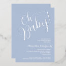 Buscar oh boy invitaciones Minimalista