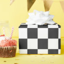 Buscar blanco y negro a cuadros papel de regalo General y unisex