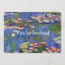 Buscar monet de claude invitaciones Elegante