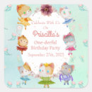 Buscar gatito lindo pegatinas Chica