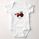 Buscar tractor rojo bebe ropa Granjero