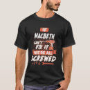 Buscar macbeth camisetas Camisa de macbeth