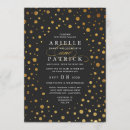 Buscar art deco wedding invitaciones Negro