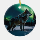 Buscar lobo de madera adornos Animales salvajes