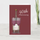 Buscar 40 o boda tarjetas aniversario Marido