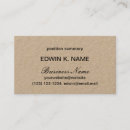 Buscar kraft de tarjetas de visita Consultor
