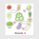 Buscar verduras pegatinas General y unisex