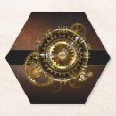 Buscar engranajes posavasos Oro