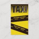 Buscar taxi elegante tarjetas de visita Taxista
