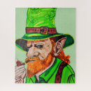 Buscar duende puzzles Día de san patricio