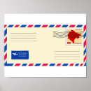 Buscar franqueo posters Correo aéreo