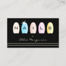 Buscar nail tarjetas de visita Moda