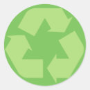 Buscar reciclaje verde pegatinas Día de la tierra