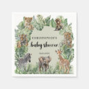 Buscar animales servilletas Safari de jungla