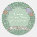 Buscar vintage christmas pegatinas Tradicional