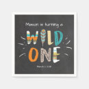 Buscar tribal servilletas Para niños