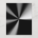 Buscar fondo negro flyers En blanco