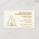 Buscar veterinarios y mascotas tarjetas de visita Hospital veterinario