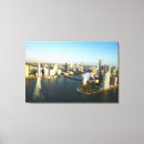 Buscar cielo claro lienzos Azul